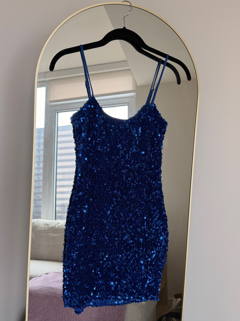 Lucy in the Sky Blue Sequin Dress